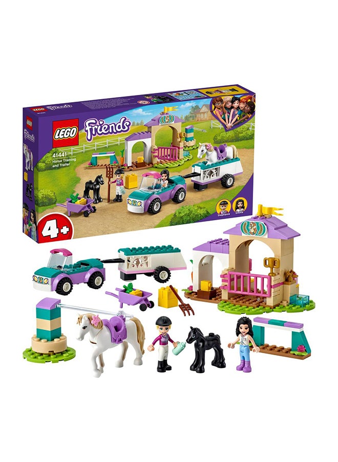 41441 Friends Horse Training And Trailer Building Kit 148 Pieces 4+ Years