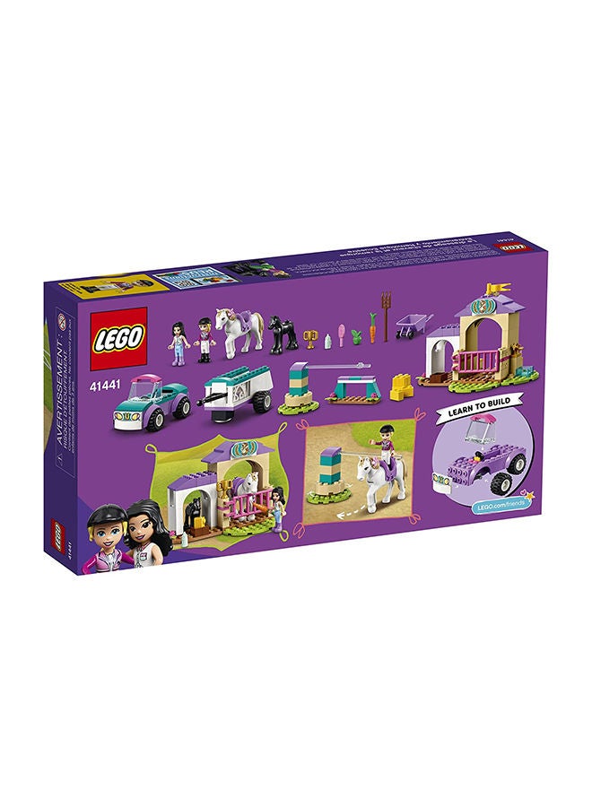 41441 Friends Horse Training And Trailer Building Kit 148 Pieces 4+ Years