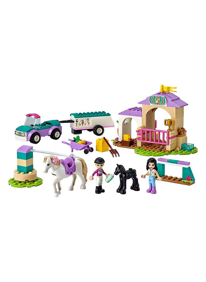 41441 Friends Horse Training And Trailer Building Kit 148 Pieces 4+ Years