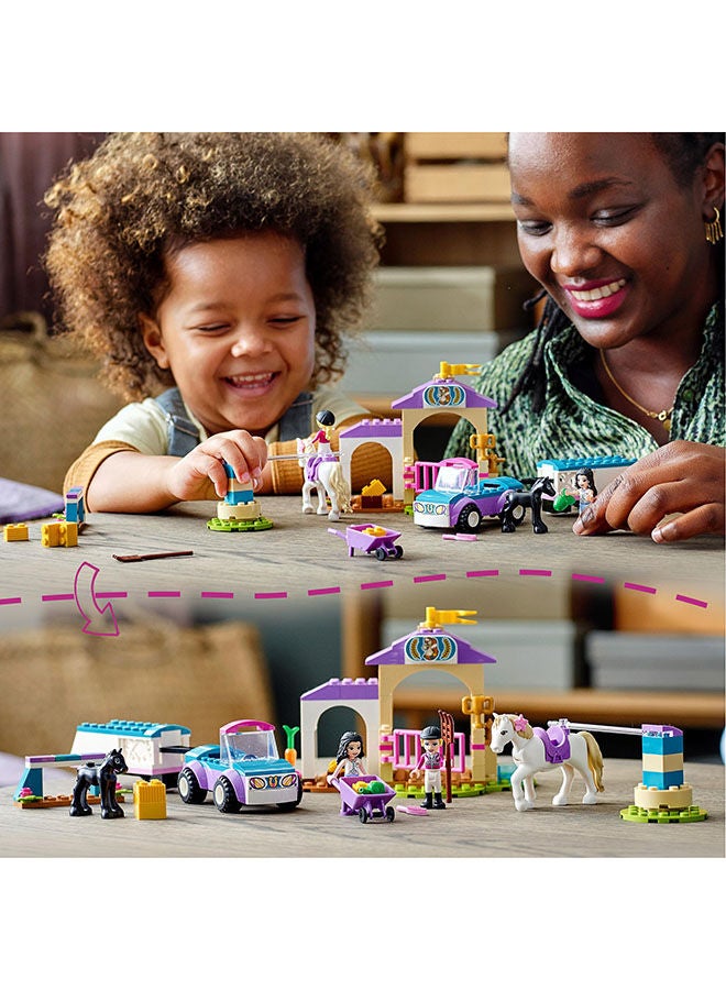 41441 Friends Horse Training And Trailer Building Kit 148 Pieces 4+ Years