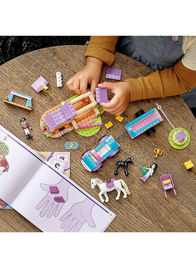 41441 Friends Horse Training And Trailer Building Kit 148 Pieces 4+ Years