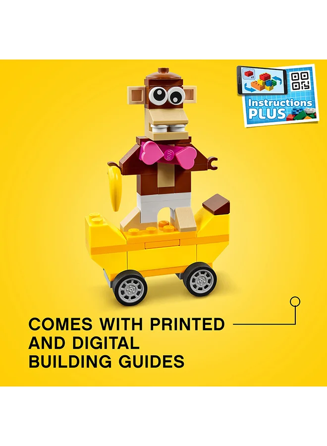 LEGO 11014 Classic Bricks And Wheels 11014 Kids’ Building Kit For Kids 4+ Years (653 Pieces) 11014 653 4+ Years