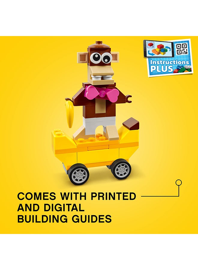 LEGO - 11014 Classic Bricks And Wheels 11014 Kids’ Building Kit For Kids 4+ Years (653 Pieces) 11014 653 4+ Years - Image 1