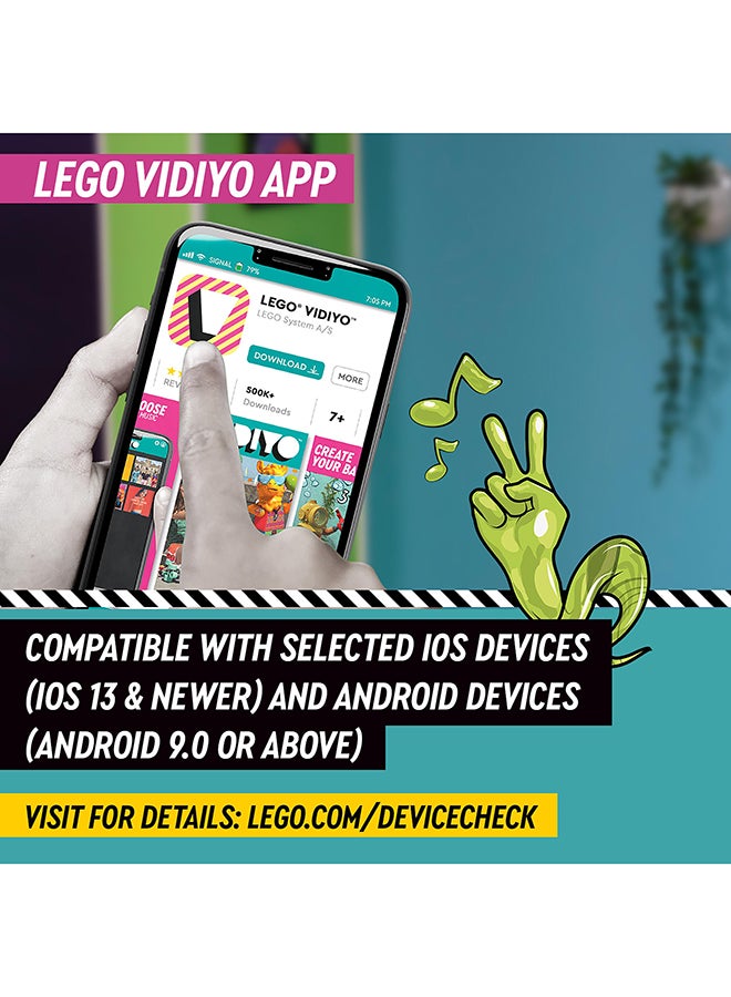 LEGO - 43113 Vidiyo K-Pawp Concert BeatBox Music Video Maker Musical Toy For Kids, Augmented Reality Set With App 8+ Years 82 8+ Years - Image 1