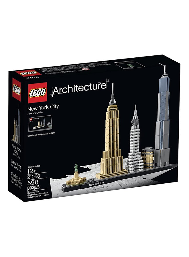 LEGO 21028 Architecture New York City 21028, Build It Yourself New York Skyline Model Kit 12+ Years - Image 2