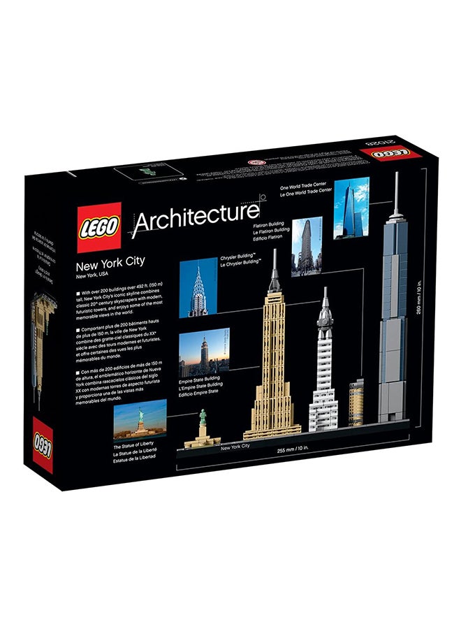 LEGO 21028 Architecture New York City 21028, Build It Yourself New York Skyline Model Kit 12+ Years - Image 3