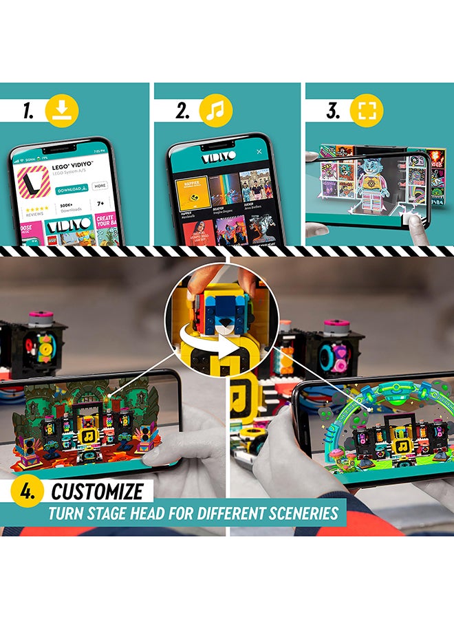 LEGO - 43115 Vidiyo The Boombox Music Video Maker Toy Set For Kids 9+ Years 22 9+ Years - Image 1