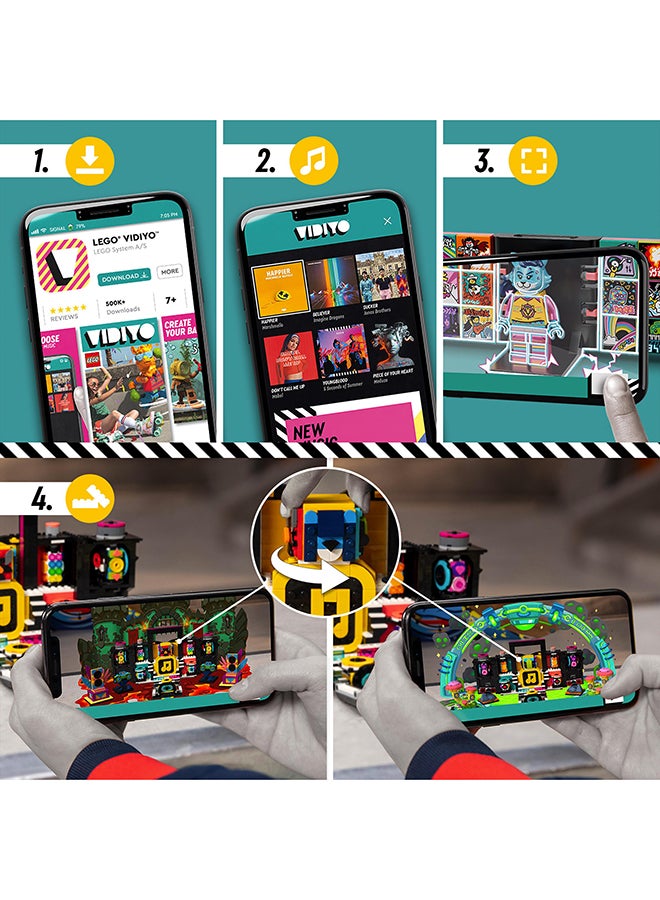 LEGO - 43115 Vidiyo The Boombox Music Video Maker Toy Set For Kids 9+ Years 22 9+ Years - Image 1