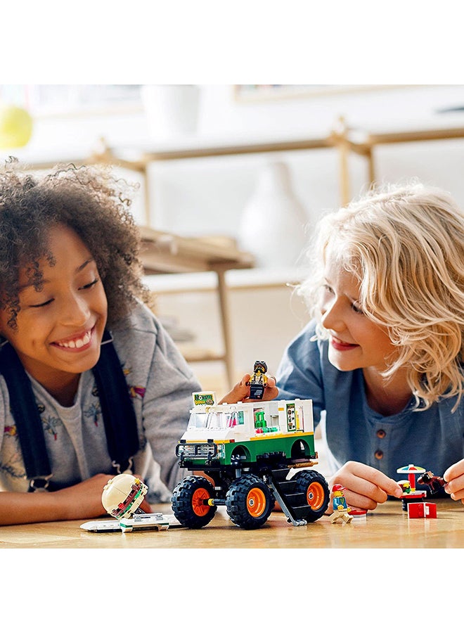 LEGO 31104 499-Piece 3 In 1 Creator Monster Burger Truck Building Blocks 499 8+ Years - Image 5