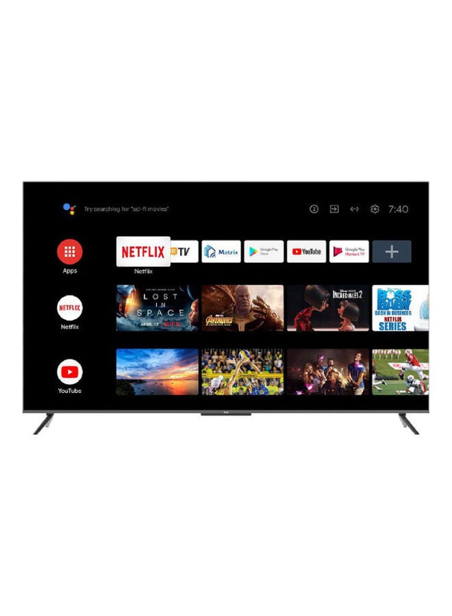 Haier - 85-Inch 4K- UHD HDR-Android Tv-HQLED-build in-receiver- Dolby build in sound bar- Dolby Vision Dolby Atmos- gaming Mode 120 Hz refresh rate H85S5UG Black - Image 1