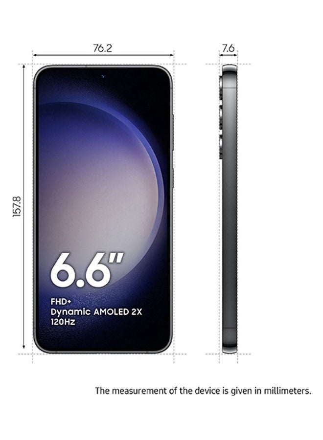 Samsung Galaxy S23 Plus 5G Single SIM + eSIM Phantom Black 8GB RAM 256GB - International Version - Image 2