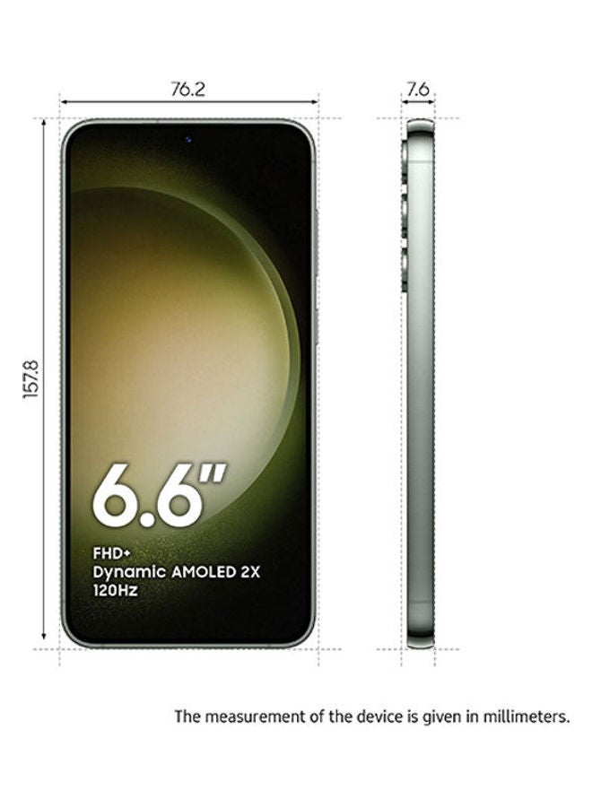 Samsung Galaxy S23 Plus 5G Single SIM + eSIM Green 8GB RAM 256GB - International Version - Image 2