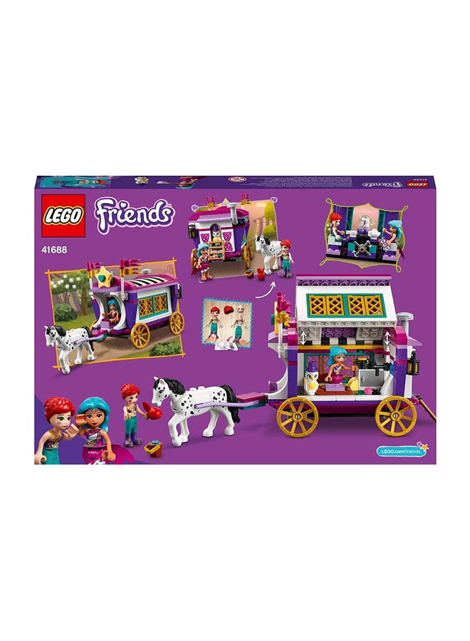 LEGO Friends Magical Caravan Horse Set, Fairground Amusement Park With 2 Mini Dolls, Vehicle Toy  - Image 3