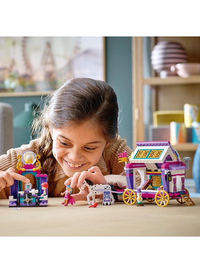 LEGO Friends Magical Caravan Horse Set, Fairground Amusement Park With 2 Mini Dolls, Vehicle Toy  - Image 4