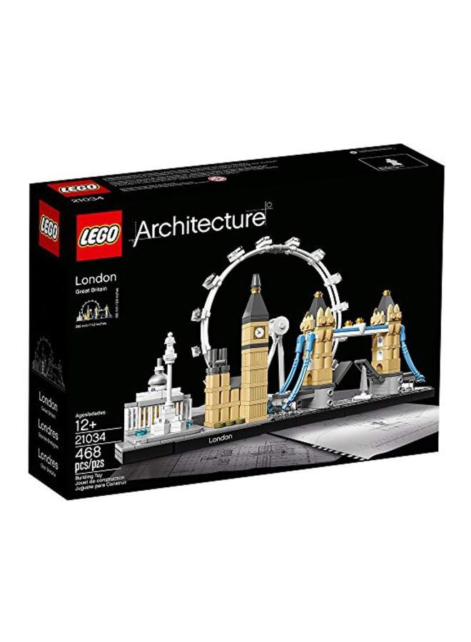 LEGO 21034 468-Piece Architecture London Building Toy Set 21034 468 12+ Years  - Image 2