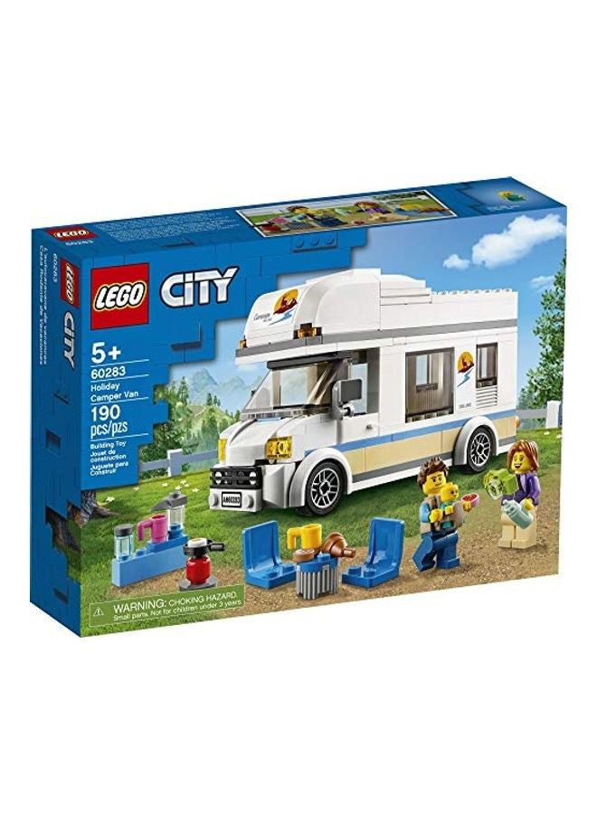 ليغو لعبة قطع بناء سيارة التخييم من مجموعة سيتي من 190 قطعة 60283 190 أكبر من 5 سنوات - Image 3