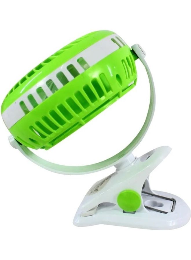 دي إل سي  مروحة تبريد هواء صغيرة 4 وات dlc-31025 أبيض/أخضر DLC-31025 أخضر - Image 2