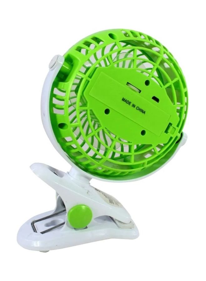 دي إل سي  مروحة تبريد هواء صغيرة 4 وات dlc-31025 أبيض/أخضر DLC-31025 أخضر - Image 3
