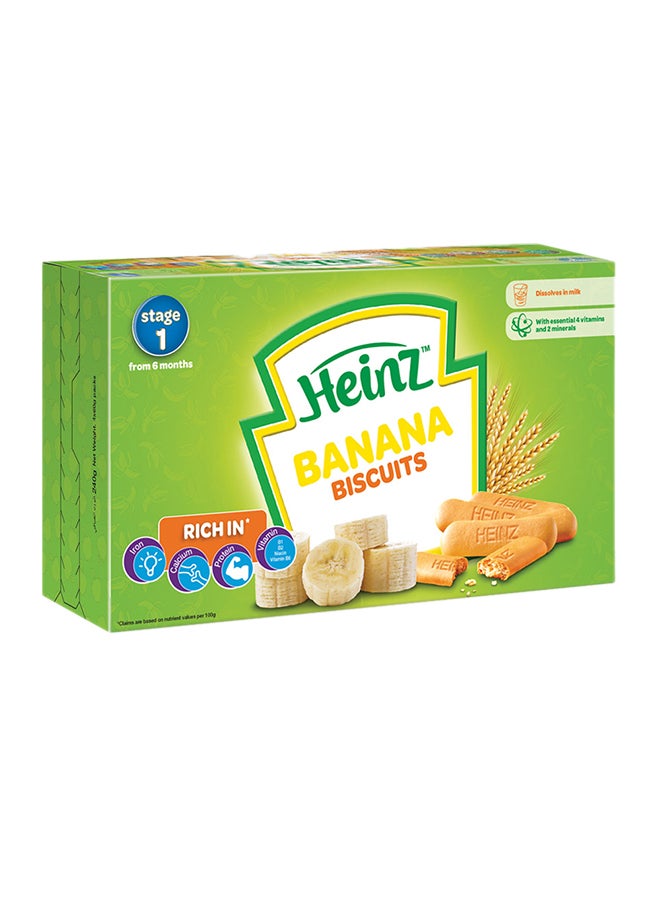 Heinz Buscuits Banana 240grams  - Image 1