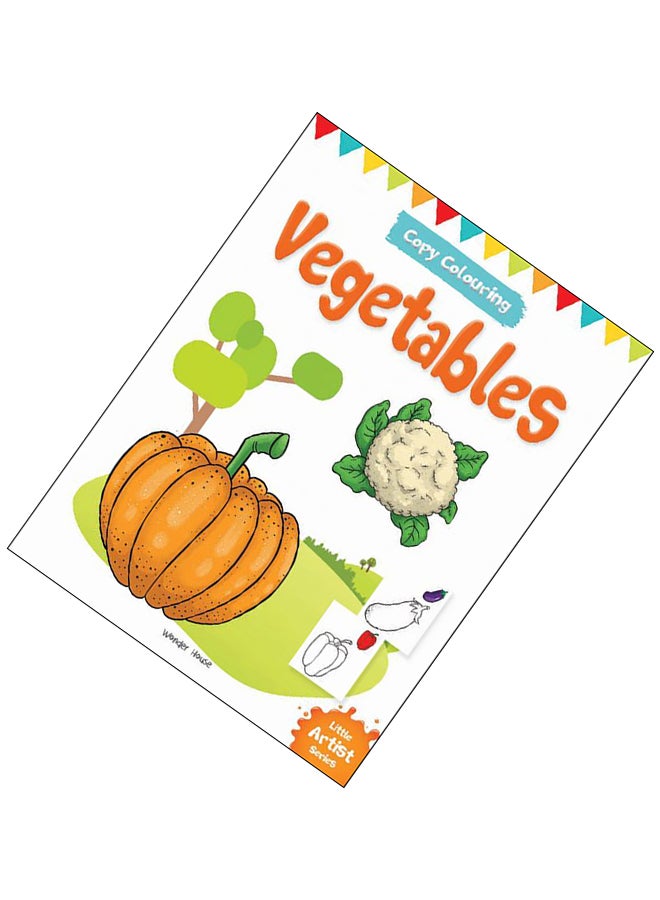 Copy Colouring Vegetables Paperback English by Wonder House - 43296 - Image 5