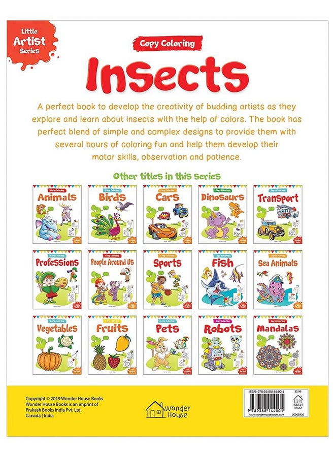 Copy Colouring Insects Paperback English by Wonder House - 15-Jul-18 - Image 5