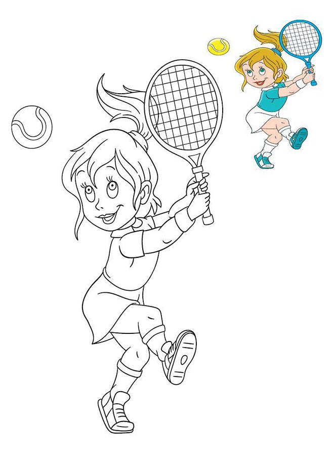 Copy Colouring Sports Paperback English by Wonder House - 43296 - Image 3