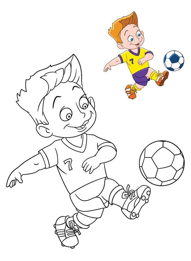 Copy Colouring Sports Paperback English by Wonder House - 43296 - Image 4