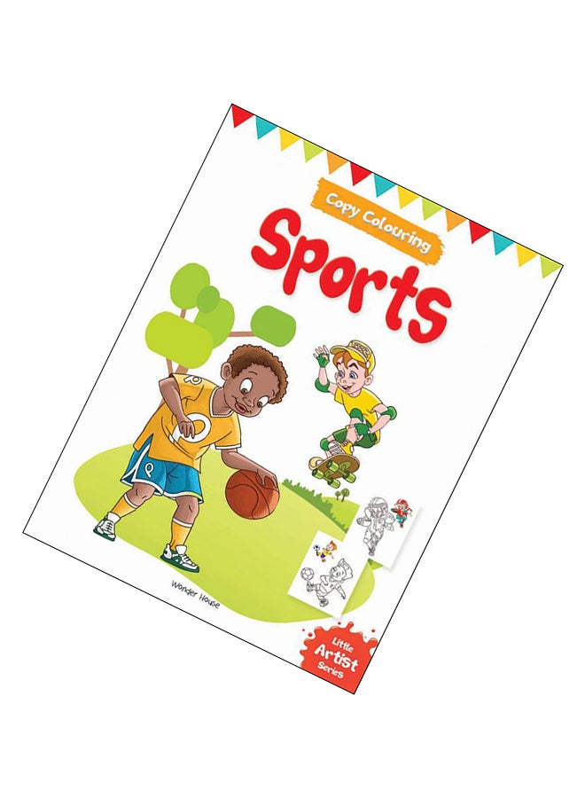 Copy Colouring Sports Paperback English by Wonder House - 43296 - Image 5