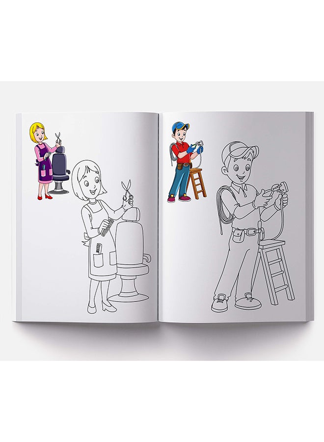 Copy Colouring People Around Us Paperback English by Wonder House - 15-Jul-18 - Image 4