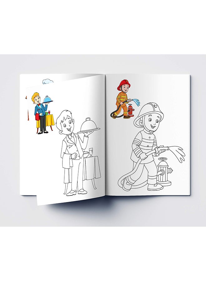 Copy Colouring People Around Us Paperback English by Wonder House - 15-Jul-18 - Image 3