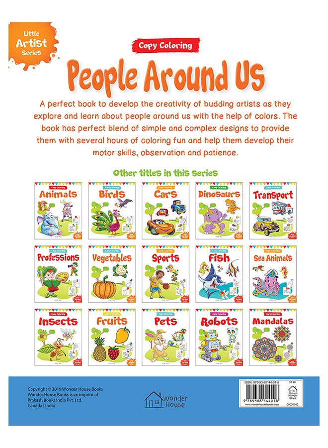 Copy Colouring People Around Us Paperback English by Wonder House - 15-Jul-18 - Image 5