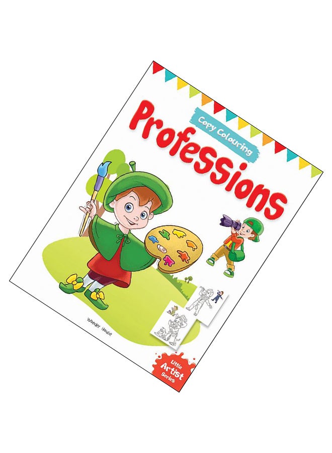 Copy Colouring Professions Paperback English by Wonder House - 43296 - Image 5