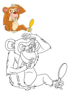 Copy Colouring Animals Paperback English by Wonder House - 43296  - Image 4