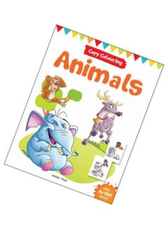 Copy Colouring Animals Paperback English by Wonder House - 43296  - Image 5
