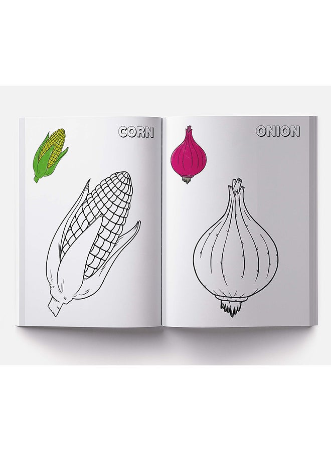 Creative Crayons Vegetables Paperback English by Wonder House Books Editorial - 10-Jun-18 - Image 4