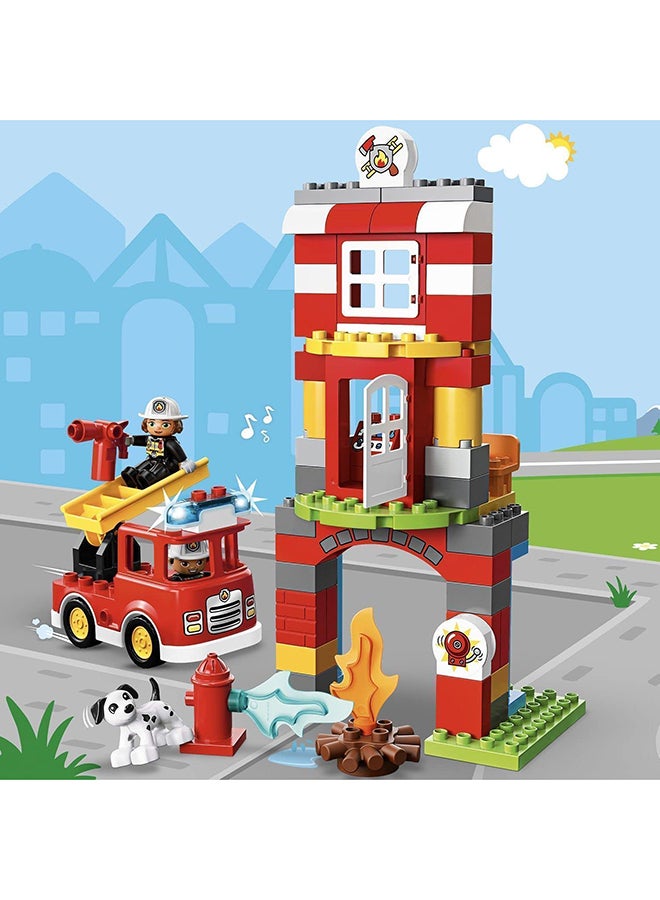 LEGO - 10903 Duplo Fire Station Building Toy 2+ Years - Image 1