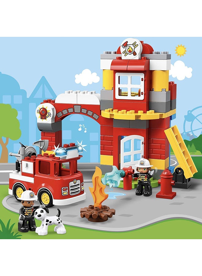 LEGO - 10903 Duplo Fire Station Building Toy 2+ Years - Image 1