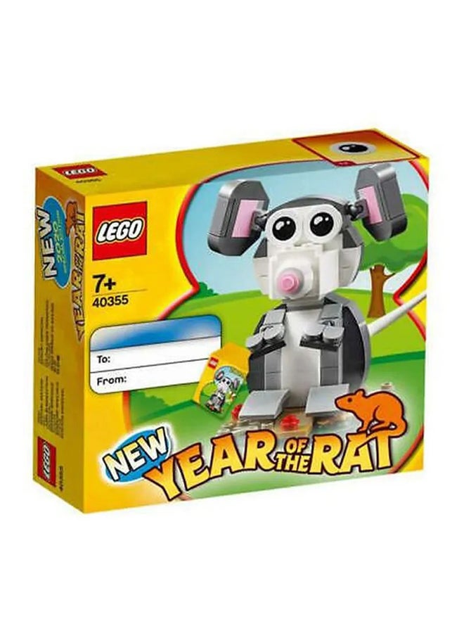LEGO - 40355 162-Piece Year Of The Rat Building Blocks Set 7+ Years - Image 1