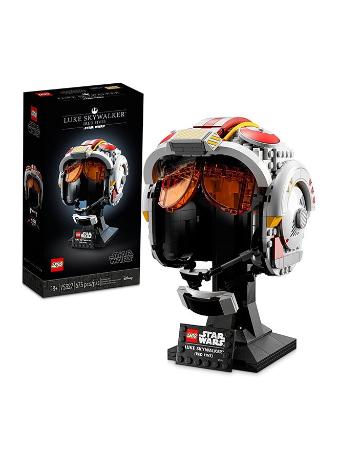 LEGO 75327 Star Wars Luke Skywalker (Red Five) Helmet 75327 Building Kit (675 Pieces) 675 - Image 1