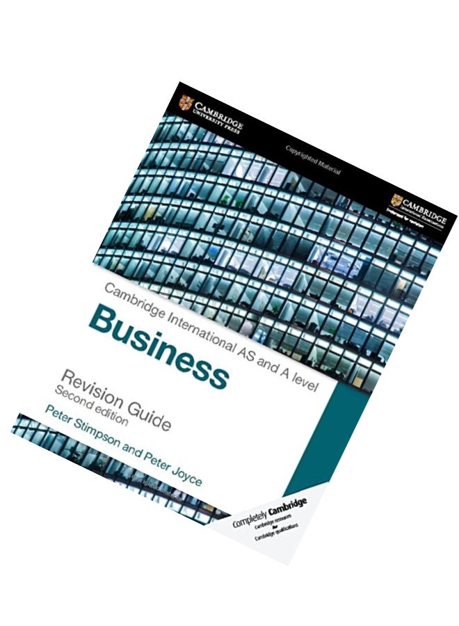 Cambridge International AS and A Level Business Revision Guide - Paperback English by Peter Stimpson - 23/02/2017  - Image 3