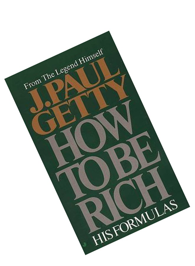 How To Be Rich Paperback English by J.Paul Getty - 36813 - Image 2