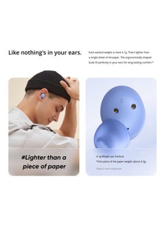 realme Buds Q2 Wireless Bluetooth In-Ear Earbuds With Mic Blue  - Image 4