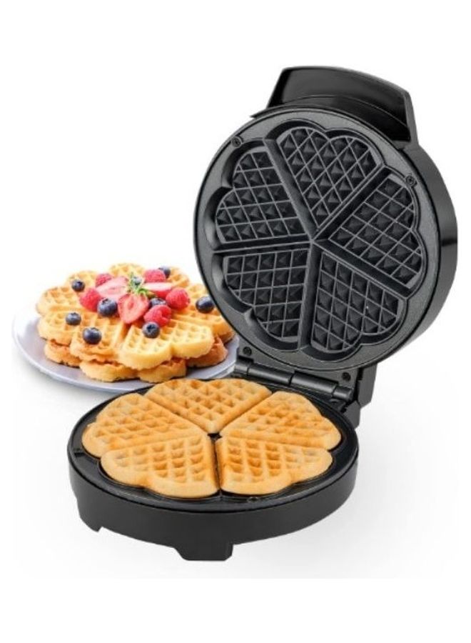 DLC Electric Waffle Maker 1000.0 W DLC-W4485 Black/Silver - Image 3