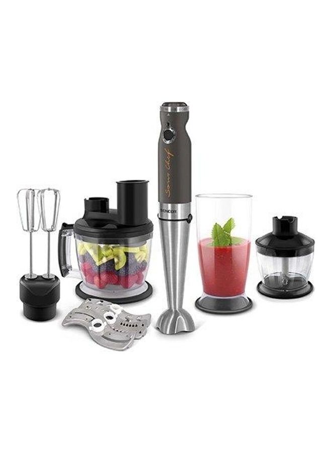 Sencor - Hand Blender With Food Processor 1.25 L 1000 W SHB-5501CH Black - Image 1