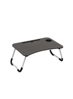 Generic Multifunctional Foldable Laptop Desk Black 