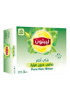 شاي أخضر صافي من دون مراراة 1.5جرام عبوة من 100 قطعة