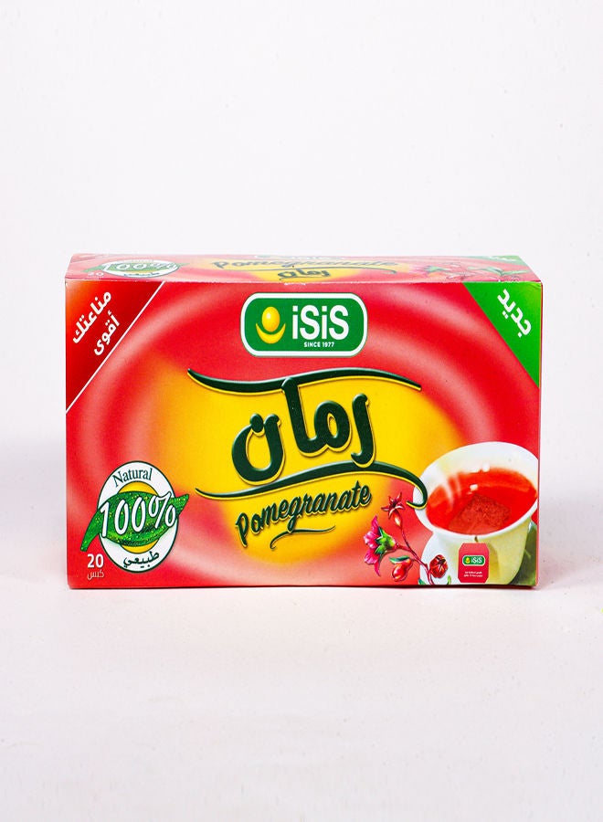 Pomegrante Herbal Tea 20 filters