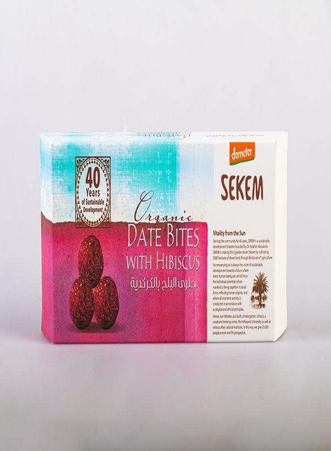 Organic Date Bites with Hibiscus 120ml