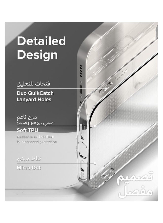Ringke - iPhone 14 Case TPU Cover Air Design Clear - Image 1