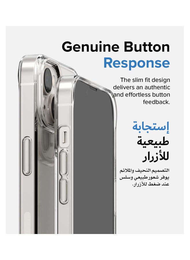 Ringke - iPhone 14 Case TPU Cover Air Design Clear - Image 1